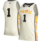 #1 A.State Hornets Honoring Black Excellence Basketball Jersey - Khaki Stitched American College Jerseys