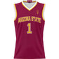 #1 A.State Sun Devils GameDay Greats Lightweight Basketball Jersey - Maroon Stitched American College Jerseys