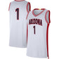 #1 A.Wildcats Limited Retro Jersey - White Stitched American College Jerseys