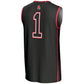 #1 B.State Cardinals GameDay Greats Lightweight Basketball Jersey - Black Stitched American College Jerseys