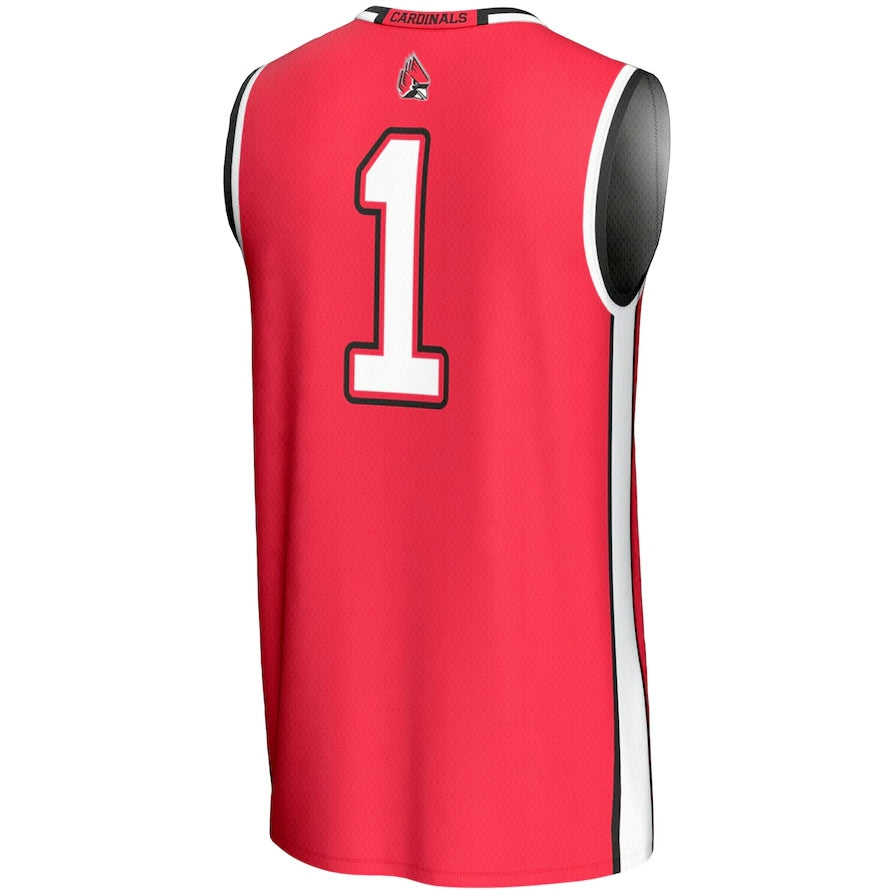 #1 B.State Cardinals GameDay Greats Unisex Lightweight Basketball Jersey - Cardinal Stitched American College Jerseys