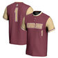 #1 F.State Seminoles GameDay Greats Lightweight Softball Jersey - Garnet American College Jerseys