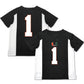 #1 M.Hurricanes Garb Football Jersey - Black American College Jerseys