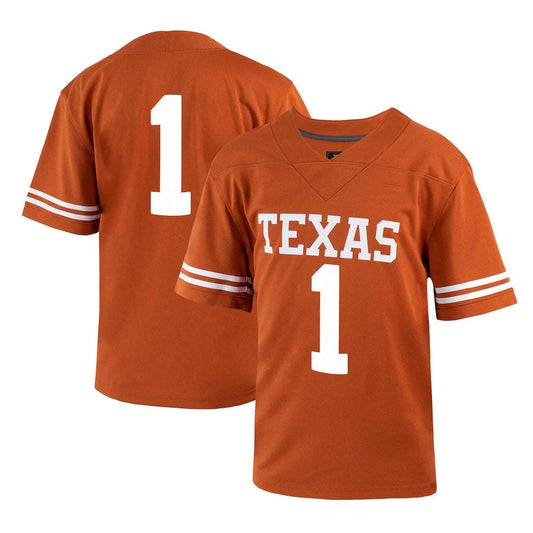 #1 T.Longhorns 1st Armored Division Old Ironsides Untouchable Football Jersey - Texas Orange American College Jerseys