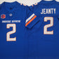 B.State Broncos #2 Ashton Jeanty Boise State Broncos Royal Jersey -Stitched American College Jerseys