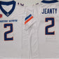 B.State Broncos #2 Ashton Jeanty Boise State Broncos White Jersey -Stitched American College Jerseys