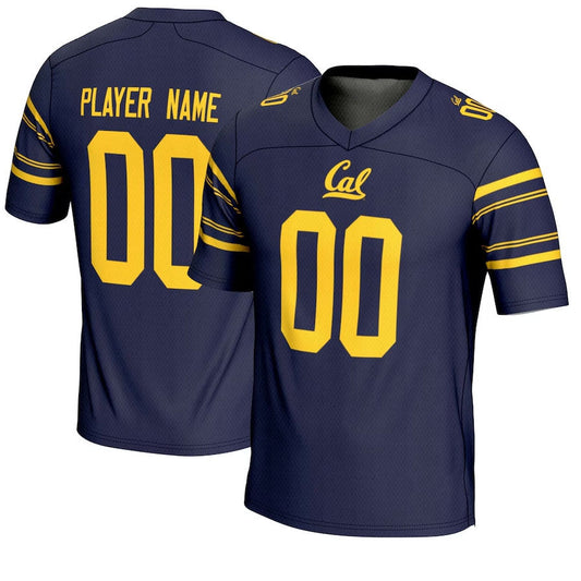 Custom C.Bears GameDay Greats NIL Pick-A-Player Football Jersey - Navy American College Jerseys