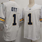 C.Golden Bears #1 Jaydn Ott White F.U.S.E. Stitched Football American College Jerseys