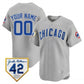 Custom Chicago Cubs 2024 Jackie Robinson Patch Vapor Premier Limited  V2– All Stitched Baseball Jersey