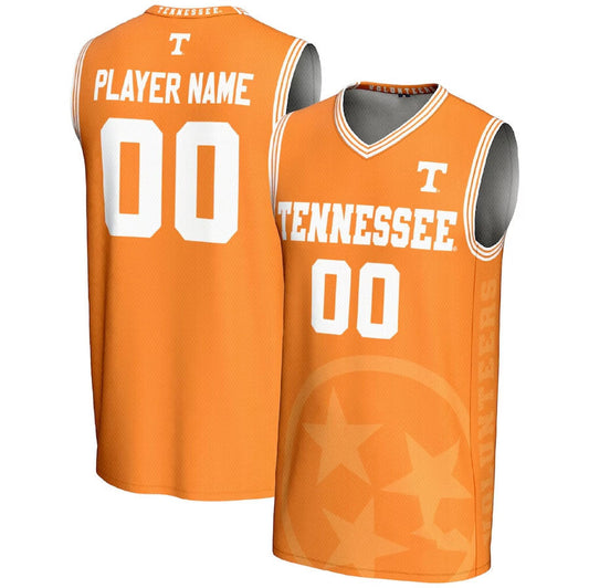 Custom T.Longhorns Lady Vols GameDay Greats Unisex NIL Pick-A-Player Basketball Lightweight Icon Print Jersey - Tennessee Orange American College Jerseys