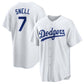 Los Angeles Dodgers #7 Blake Snell White 2024 Cool Base Stitched Baseball Jersey