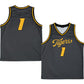 #1 M.Tigers Unisex Alternate Script Jersey - Anthracit American College Jerseys