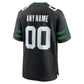 NY.Jets Alternate Custom Game Jersey - Legacy Black American Football Jerseys