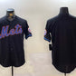 New York Mets Team Big Logo Graphite 2024 City Connect Limited Stitched Baseball Jersey