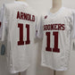 O.Sooners #11 Jackson Arnold White FUSE Stitched American College Jerseys