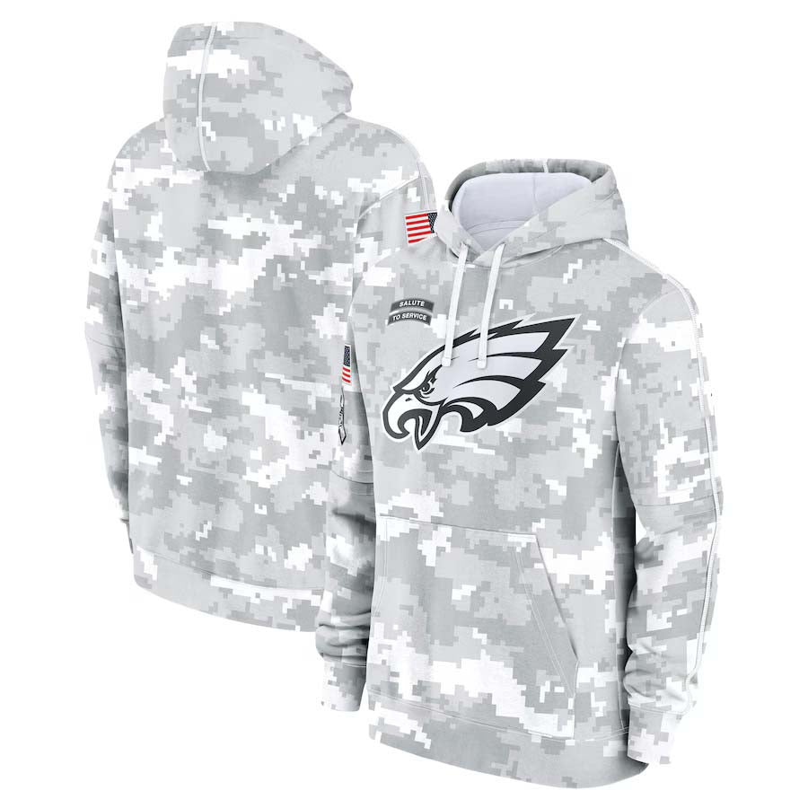 P.Eagles 2024 Salute To Service Club Pullover Hoodie Cheap sale Birthday and Christmas gifts Stitched American Football Jerseys