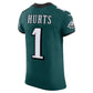 P.Eagles #1 Jalen Hurts Alternate Vapor F.U.S.E. Elite Jersey - Midnight Green American Football Jerseys