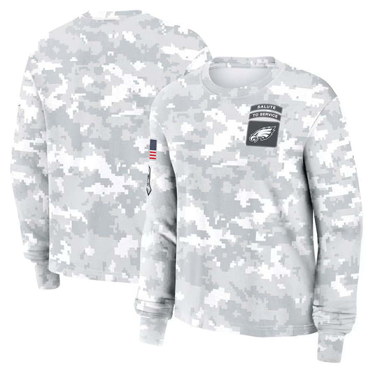 P.Eagles 2024 Salute To Service Club Pullover Cheap sale Birthday and Christmas gifts Stitched American Football Jerseys