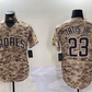 San Diego Padres #23 Fernando Tatis Jr Camo Stitched Cool Base Stitched Baseball Jersey