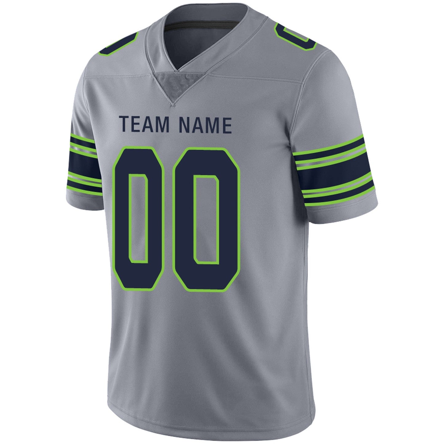 Custom S.Seahawks Football Jerseys Team Player or Personalized Design Your Own Name for Men's Women's Youth Jerseys Navy