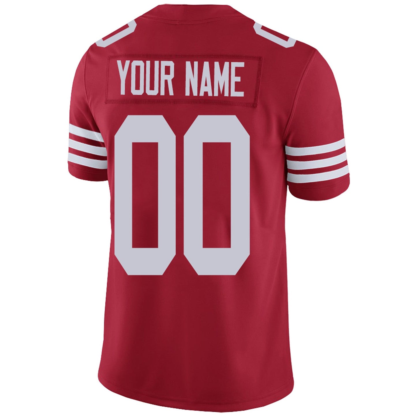 Custom SF.49ers Football Jerseys Team Player or Personalized Design Your Own Name for Men's Women's Youth Jerseys Red