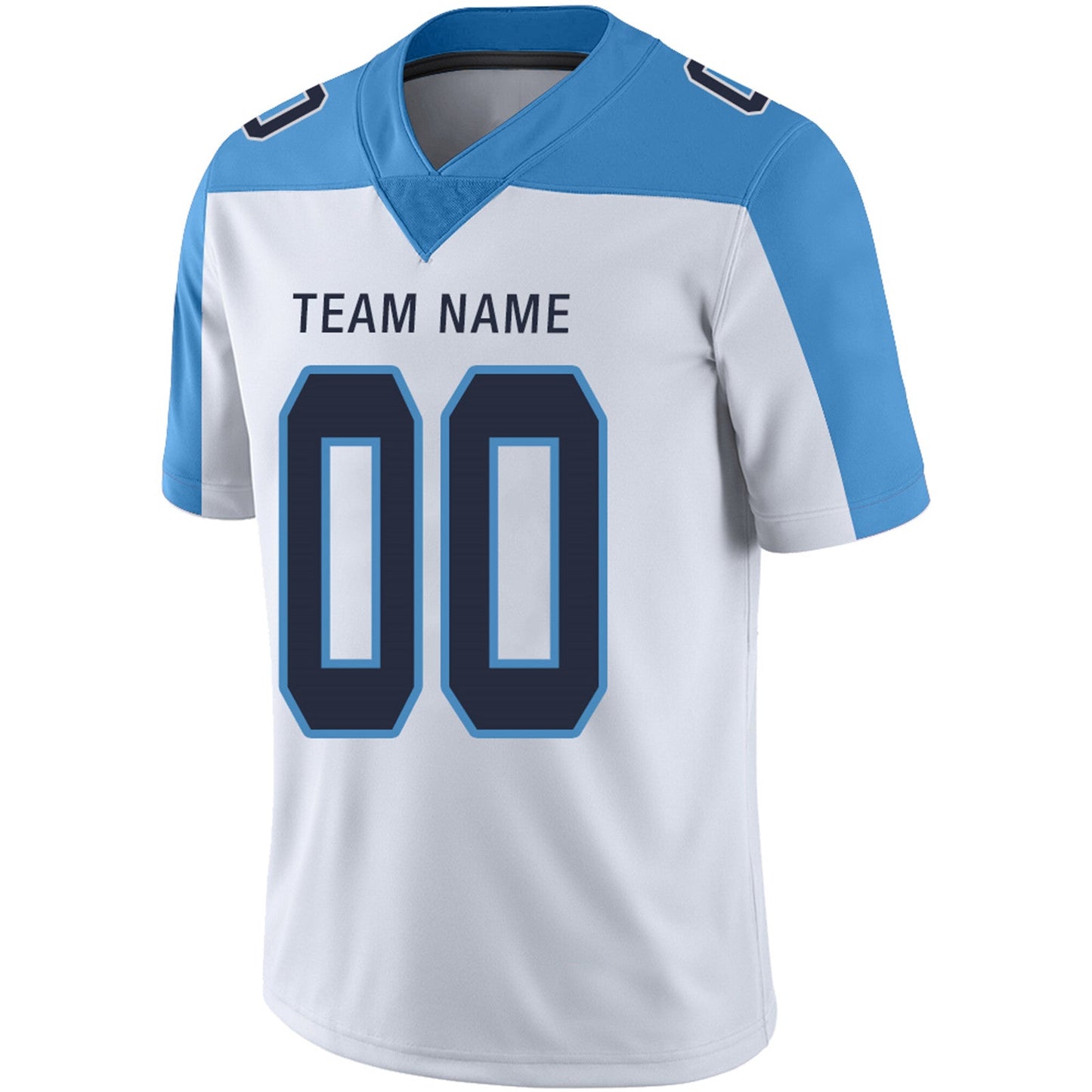 Custom T.Titans Football Jerseys Team Player or Personalized Design Your Own Name for Men's Women's Youth Jerseys Navy