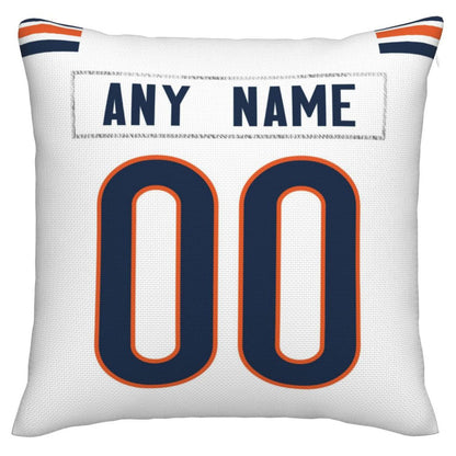 Custom C.Bears Pillow Decorative Throw Pillow Case - Print Personalized Football Team Fans Name & Number Birthday Gift Football Pillows