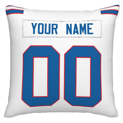 Custom B.Bills Pillow Royal Football Team Decorative Throw Pillow Case Print Personalized Football Style Fans Letters & Number Birthday Gift Football Pillows