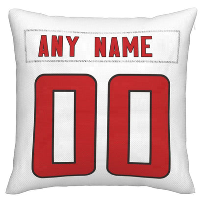 Custom A.Falcons Pillow Decorative Throw Pillow Case - Print Personalized Football Team Fans Name & Number Birthday Gift Football Pillows