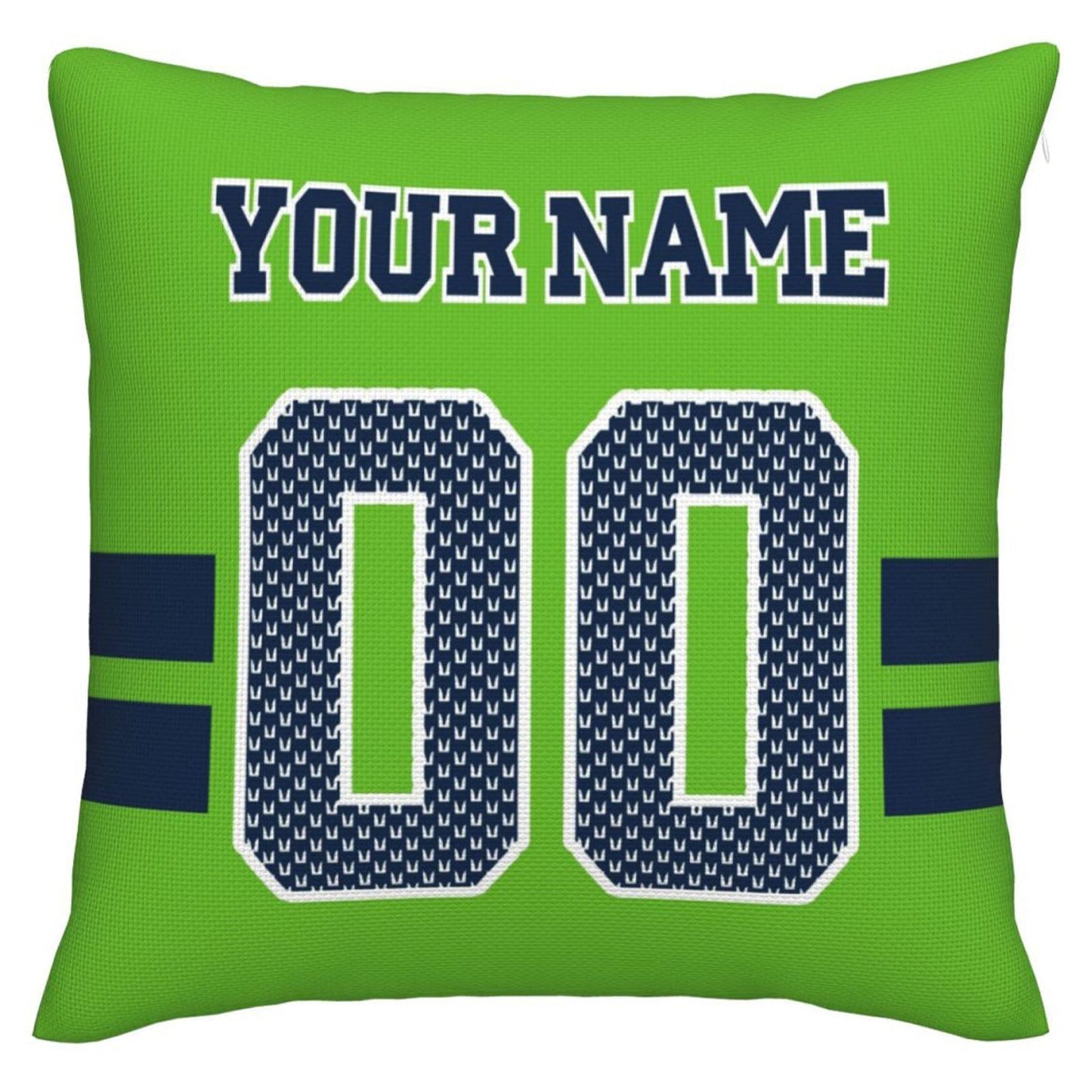 Custom S.Seahawks Pillow Decorative Throw Pillow Case - Print Personalized Football Team Fans Name & Number Birthday Gift Football Pillows