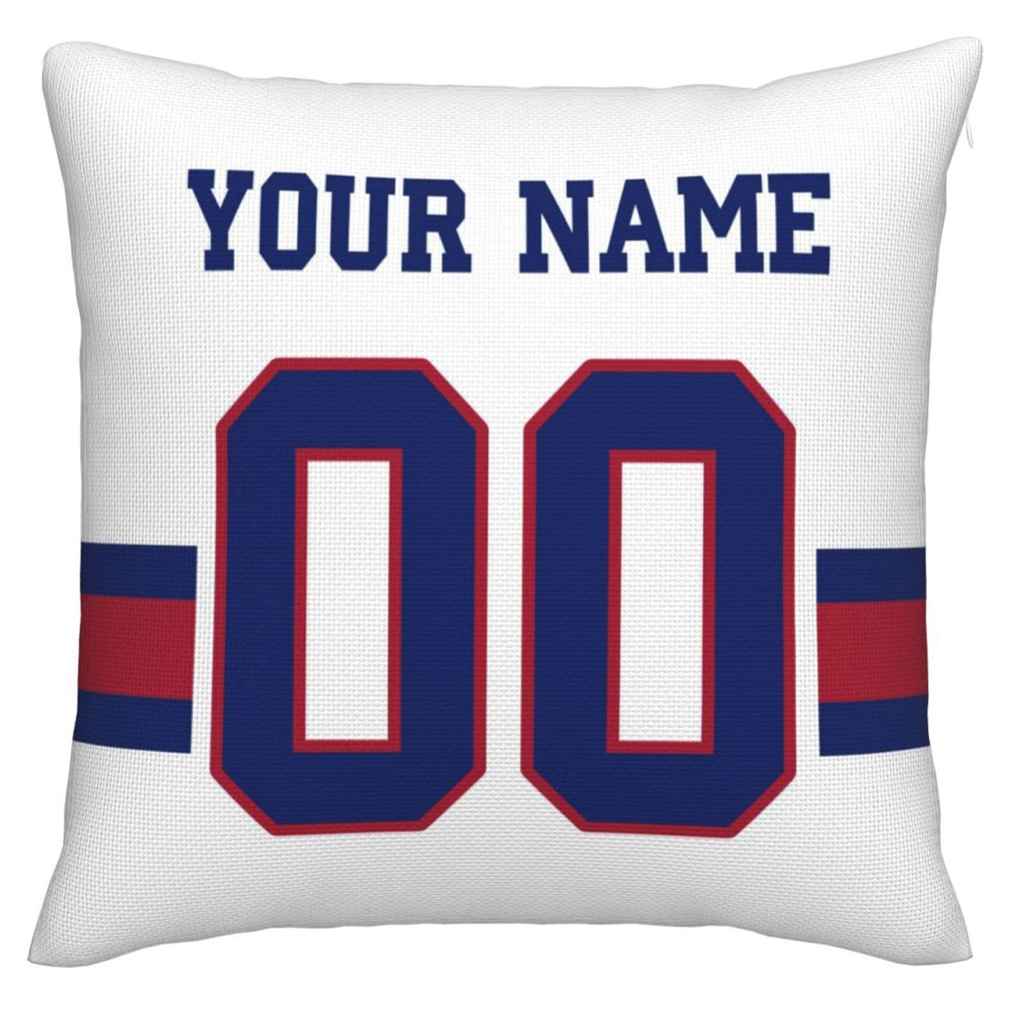 Custom NY.Giants Pillow Decorative Throw Pillow Case - Print Personalized Football Team Fans Name & Number Birthday Gift Football Pillows