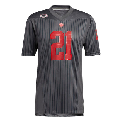 #21 NS.Wolfpack Strategy Premier Jersey  Gray Stitched American College Jerseys