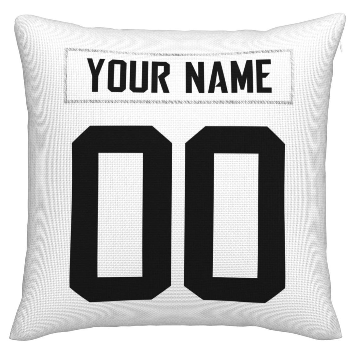 Custom J.Jaguars Pillow Decorative Throw Pillow Case - Print Personalized Football Team Fans Name & Number Birthday Gift Football Pillows