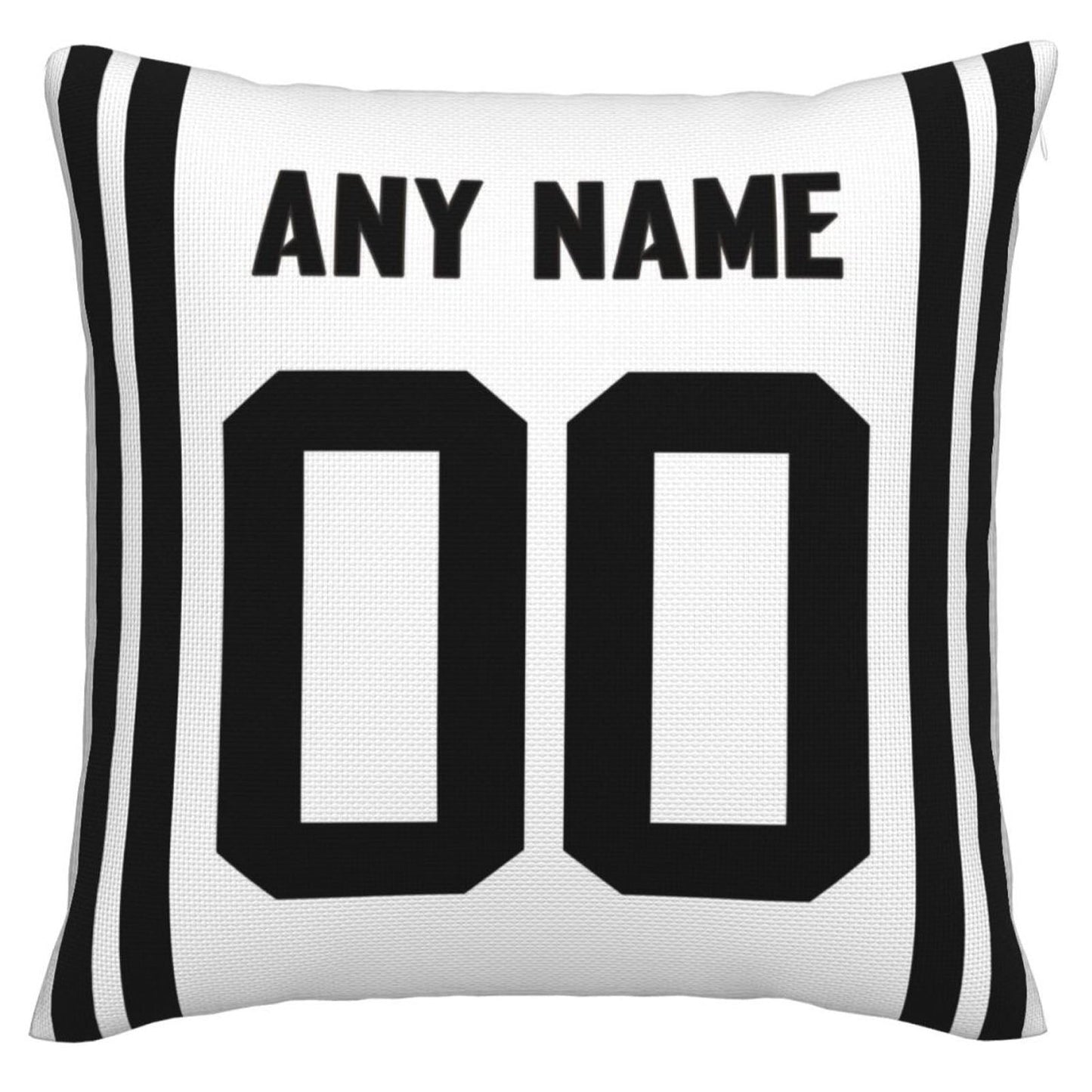 Custom J.Jaguars Pillow Decorative Throw Pillow Case - Print Personalized Football Team Fans Name & Number Birthday Gift Football Pillows