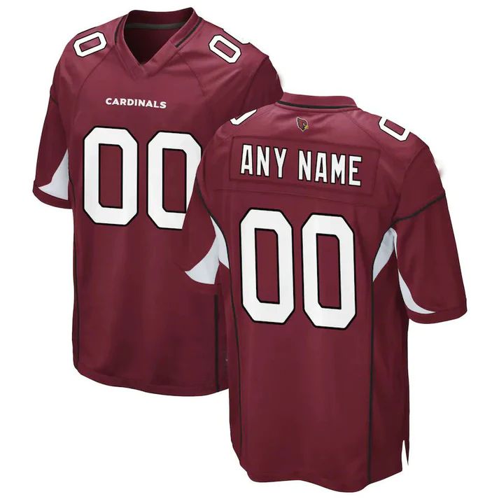 A.Cardinals Cardinal Custom Game Jersey Stitched Football Jerseys