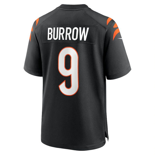 C.Bengals #9 Joe Burrow Black Player Game Jersey Stitched American Football Jerseys