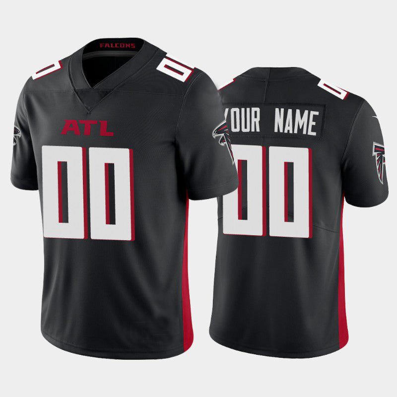 Custom A.Falcons black  new Vapor Limited  Jerseys Stitched Football Jerseys