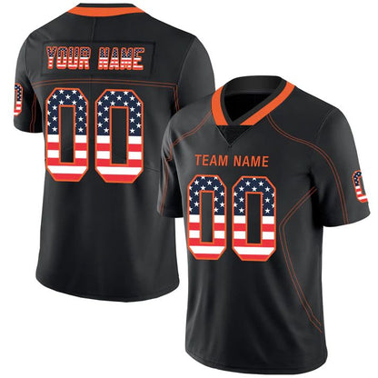 Custom C.Bengals Personalize Birthday Gifts Black Jersey Stitched American Football Jerseys