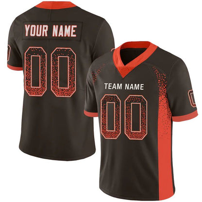 Custom C.Browns Personalize Birthday Gifts Brown Jersey American Jerseys Stitched  Football Jerseys