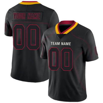 Custom American A.Cardinals  Black Fashion Stitched Football Jerseys