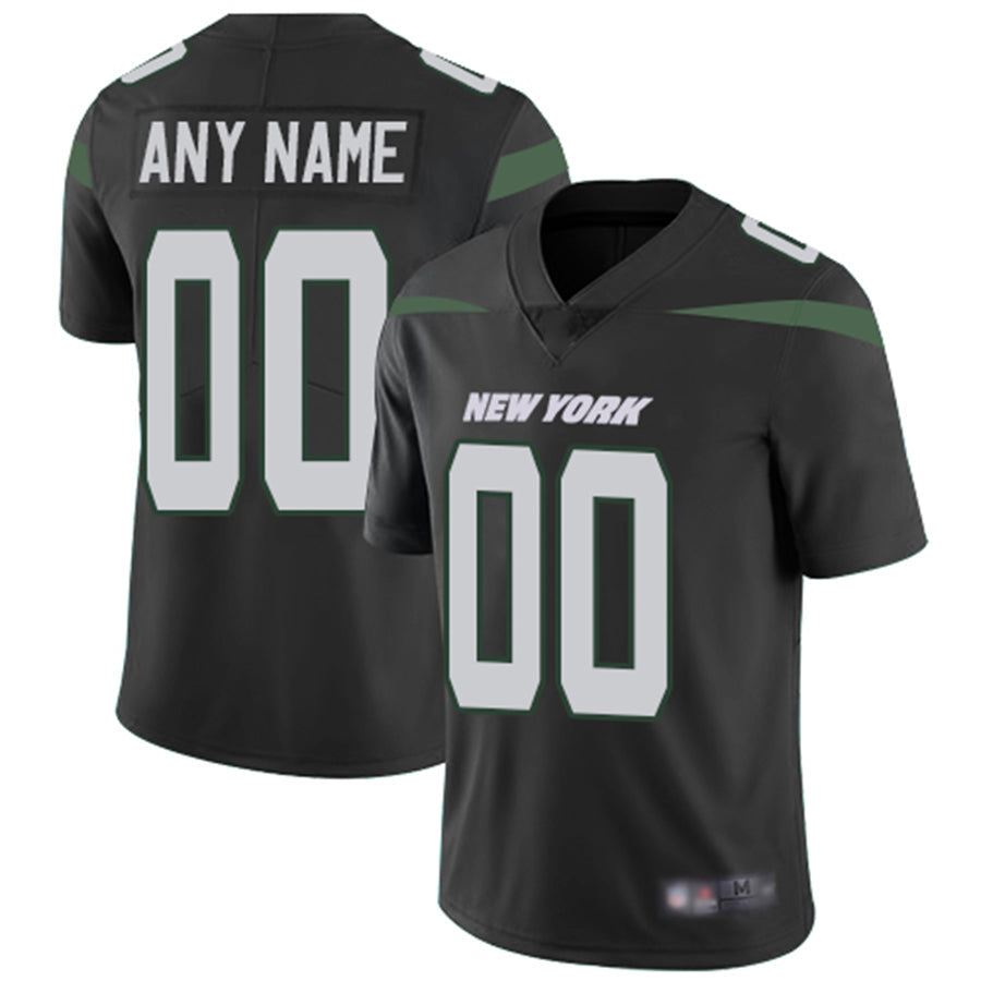 Custom NY.Jets Alternate Black Vapor Untouchable Football Limited Jersey American Stitched Jersey Football Jerseys