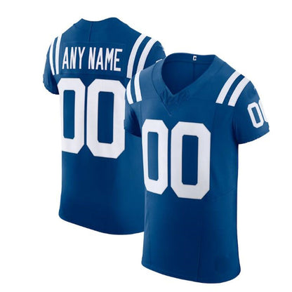 Custom IN.Colts  Royal Vapor F.U.S.E. Elite Custom Jersey Stitched American Football Jerseys