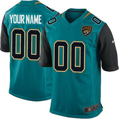 Custom J.Jaguars 2013 Green Game Jersey Stitched American Football Jerseys