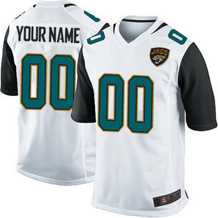 Custom J.Jaguars 2013 White Game Jersey Stitched American Football Jerseys