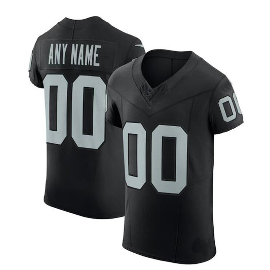 Custom LV.Raiders Black Vapor F.U.S.E. Elite Jersey Stitched American Football Jerseys