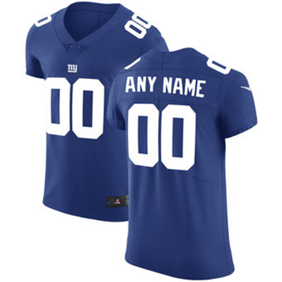 Custom NY.Giants  Royal Vapor Untouchable Elite Jersey Stitched Jersey Stitched American Football Jerseys