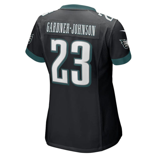 P.Eagles #23 C.J. Gardner-Johnson  Black Alternate Game Player Jersey Stitched American Football Jerseys