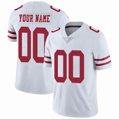 Custom SF.49ers 2022 Jerseys Stitched American Football Jerseys