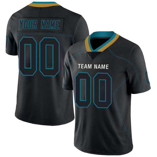 Custom J.Jaguars Stitched American Football Jerseys Personalize Birthday Gifts Black Jersey