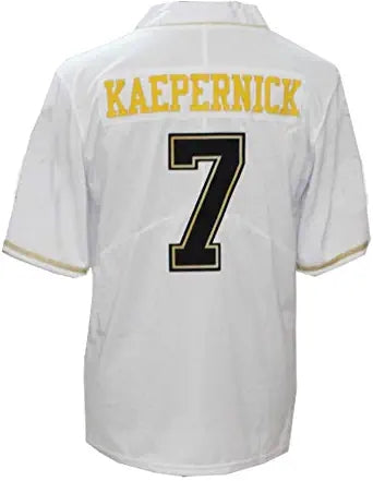 SF.49ers #7 Embroidered Men Colin Kaepernick Jersey American Stitched Football Jerseys